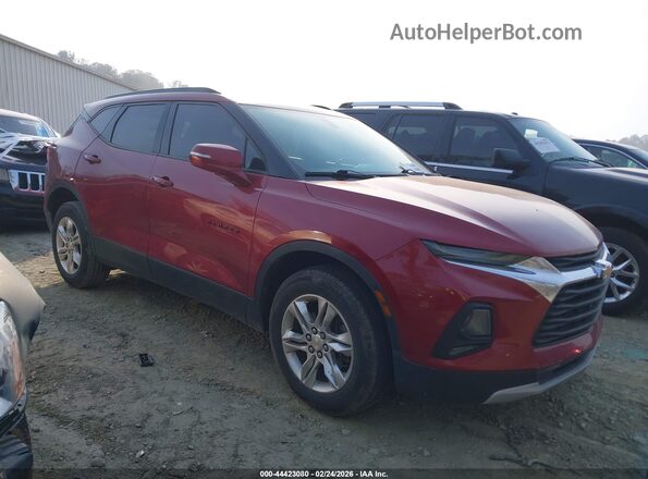 3GNKBBRA5LS561552 2020 CHEVROLET BLAZER Красный Вид задней части салона