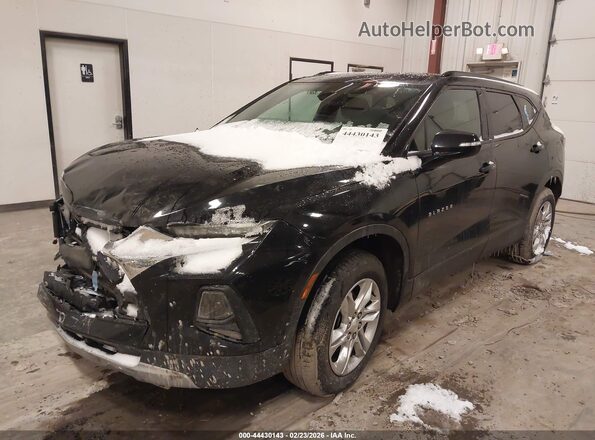 3GNKBCR41MS521549 2021 CHEVROLET BLAZER Черный Передняя левая четверть