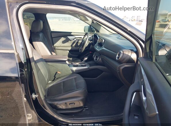 3GNKBDR48LS609602 2020 CHEVROLET BLAZER Black Widok wnętrza z przodu