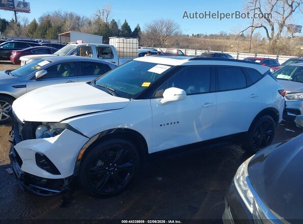 3GNKBERS0KS686287 2019 CHEVROLET BLAZER Белый 