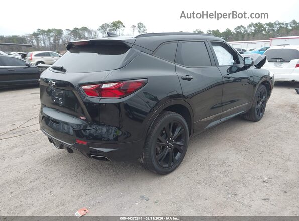 3GNKBERS1KS688405 2019 CHEVROLET BLAZER Черный Задняя правая четверть