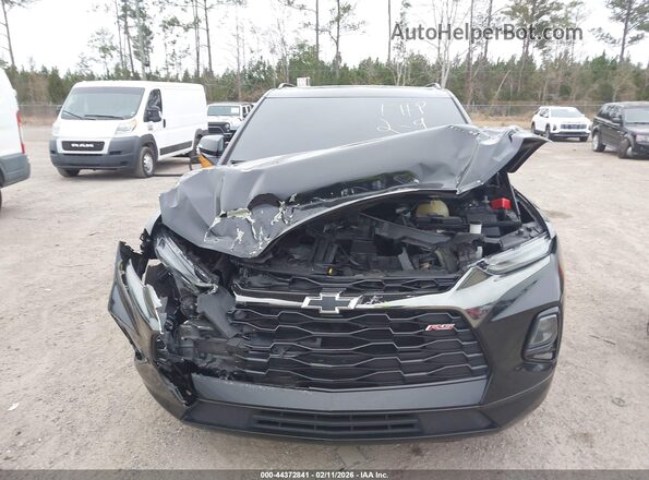 3GNKBERS1KS688405 2019 CHEVROLET BLAZER Черный Вид спереди