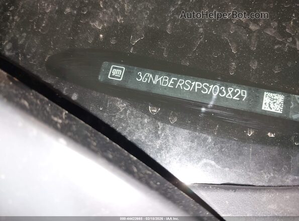 3GNKBERS1PS103829 2023 CHEVROLET BLAZER Белый Вид подкапотного пространства