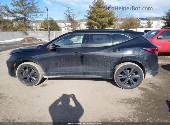 3GNKBERS2KS670561 2019 CHEVROLET BLAZER Черный Вид задней части салона