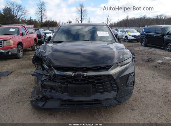 3GNKBERS2KS670561 2019 CHEVROLET BLAZER Черный Вид панели приборов