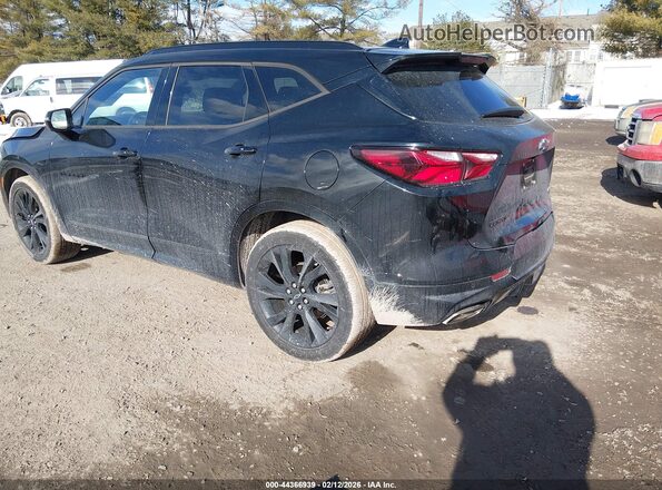 3GNKBERS2KS670561 2019 CHEVROLET BLAZER Черный Задняя левая четверть