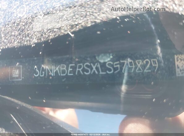 3GNKBERSXLS579829 2020 CHEVROLET BLAZER Черный 
