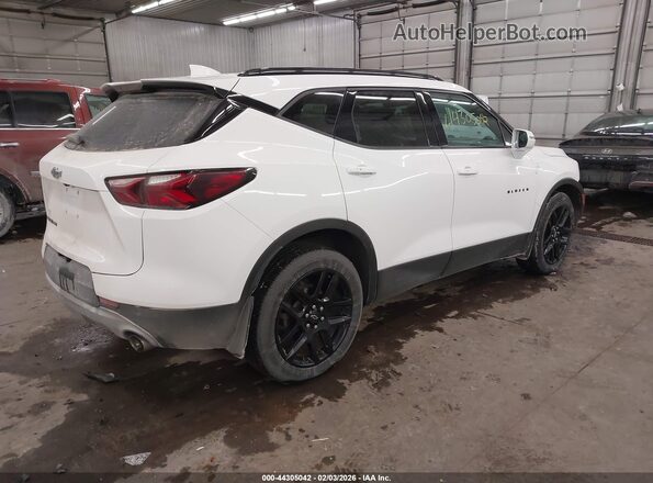 3GNKBGRS0KS644343 2019 CHEVROLET BLAZER Белый Задняя правая четверть
