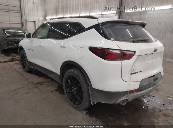 3GNKBGRS0KS644343 2019 CHEVROLET BLAZER Белый Задняя левая четверть
