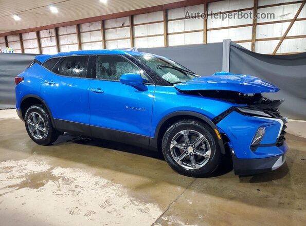 3GNKBHR41TS144183 2026 CHEVROLET BLAZER Синий Передняя правая четверть