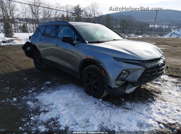 3GNKBHR42PS235081 2023 CHEVROLET BLAZER Gray Delantero derecho