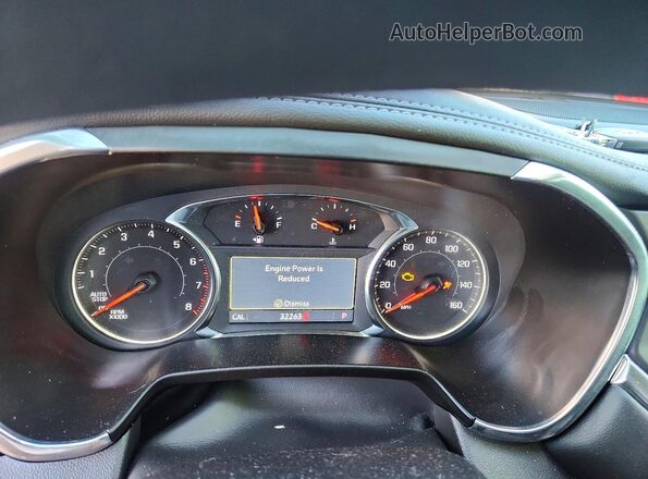 3GNKBHR42RS171675 2024 CHEVROLET BLAZER Серебряный Вид щитка приборов