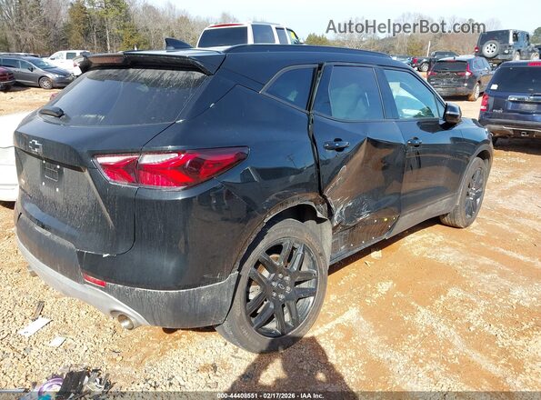 3GNKBHR43NS225804 2022 CHEVROLET BLAZER Черный Вид спереди