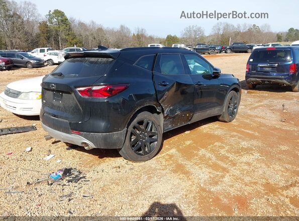 3GNKBHR43NS225804 2022 CHEVROLET BLAZER Черный Задняя правая четверть