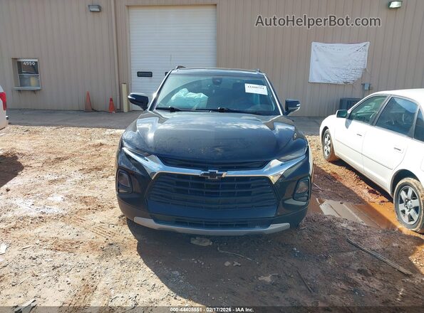3GNKBHR43NS225804 2022 CHEVROLET BLAZER Черный Вид задней части салона
