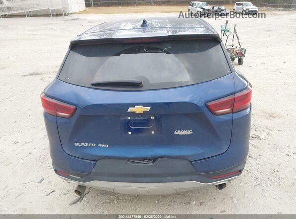 3GNKBHR44PS157306 2023 CHEVROLET BLAZER Синий 