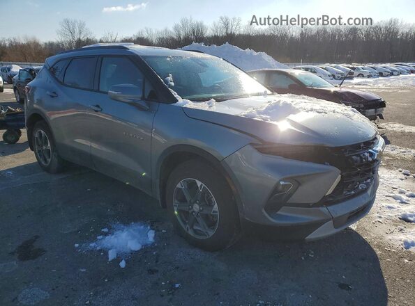 3GNKBJRS0SS180791 2025 CHEVROLET BLAZER Gray Przód prawy