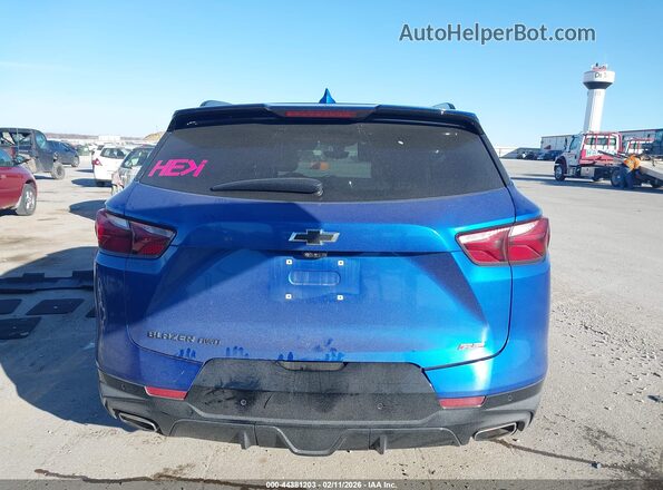 3GNKBJRS1KS620534 2019 CHEVROLET BLAZER Синий 