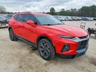 2019 Chevrolet Blazer Rs Красный vin: 3GNKBJRS1KS690616