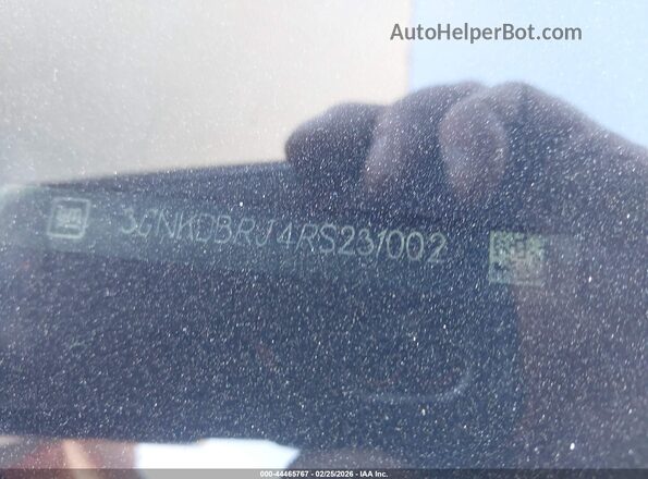 3GNKDBRJ4RS231002 2024 CHEVROLET OTHER Серый Вид подкапотного пространства
