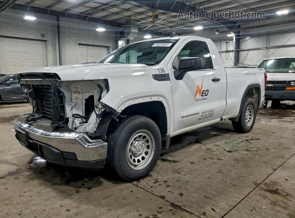 3GTNUAEK6RG123739 2024 GMC SIERRA White Przód lewy