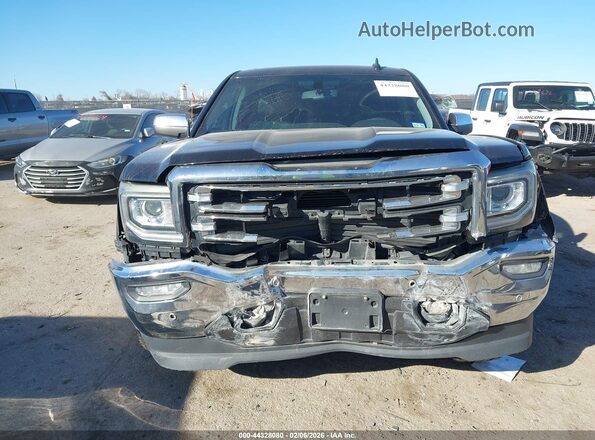 3GTP1NEC4HG518552 2017 GMC SIERRA Черный Вид задней части салона