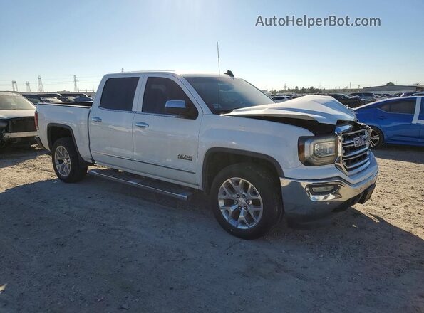 3GTP1NEC4JG593662 2018 GMC SIERRA Белый Передняя правая четверть