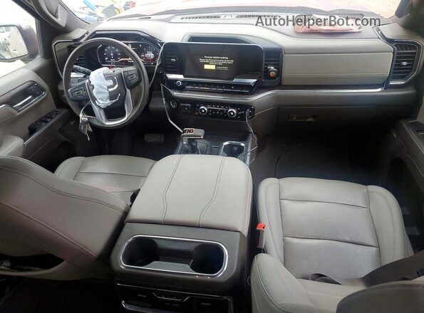 3GTPHDED6RG159012 2024 GMC SIERRA Красный Вид панели приборов