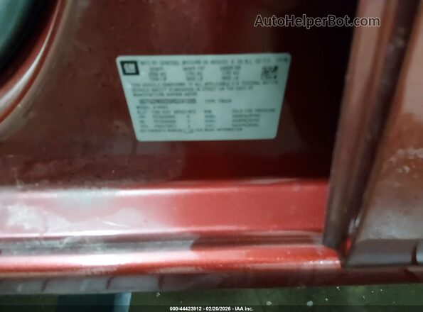 3GTU2NEC5HG241295 2017 GMC SIERRA Темно-бордовый Вид подкапотного пространства