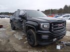 2017 Gmc Sierra 1500 Slt Black vin: 3GTU2NEC6HG128830