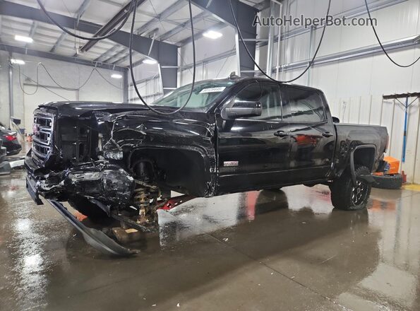 3GTU2NEC8HG209084 2017 GMC SIERRA Черный Передняя левая четверть