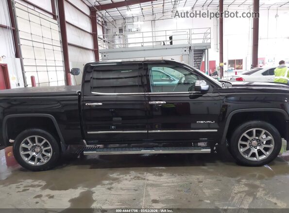 3GTU2PEC1HG164761 2017 GMC SIERRA Черный Вид задней части салона
