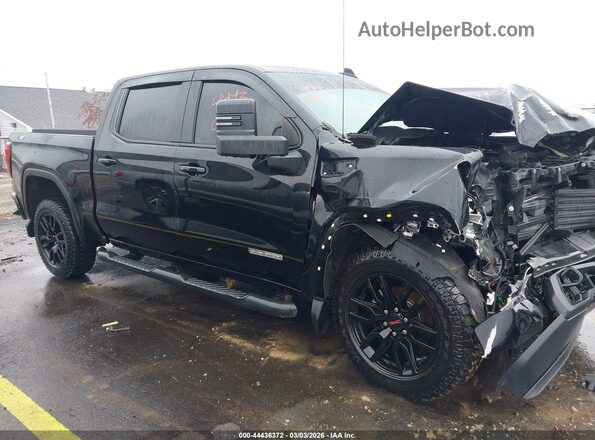 3GTU9CET4LG447684 2020 GMC SIERRA Черный Вид задней части салона