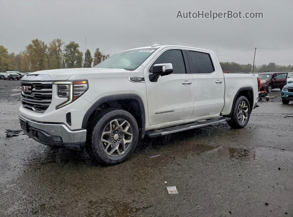 3GTUUDED8RG392839 2024 GMC SIERRA Белый Передняя левая четверть