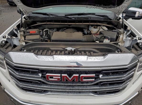 3GTUUDED8RG392839 2024 GMC SIERRA Белый Вид задней части салона