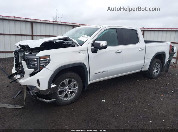 3GTUUDED9RG303859 2024 GMC SIERRA Белый Передняя левая четверть