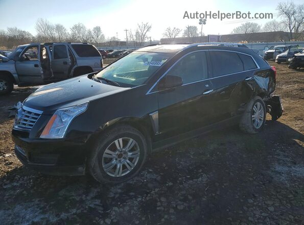 3GYFNBE3XGS526868 2016 CADILLAC SRX Black წინა მარცხენა ხედი სამი მეოთხედიდან