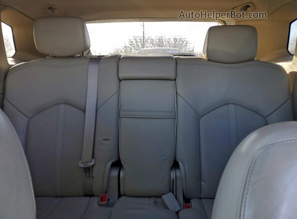 3GYFNCE3XGS530201 2016 CADILLAC SRX Beige უკანა სავარძლების ხედი