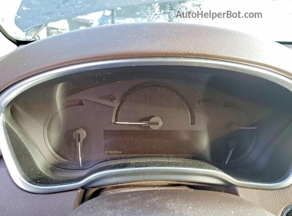 3GYFNEE32GS570834 2016 CADILLAC SRX Blue Սարքավորումների վահանակի տեսք
