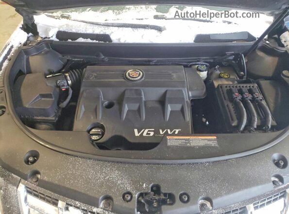 3GYFNEE38GS548840 2016 CADILLAC SRX Black Engine compartment view