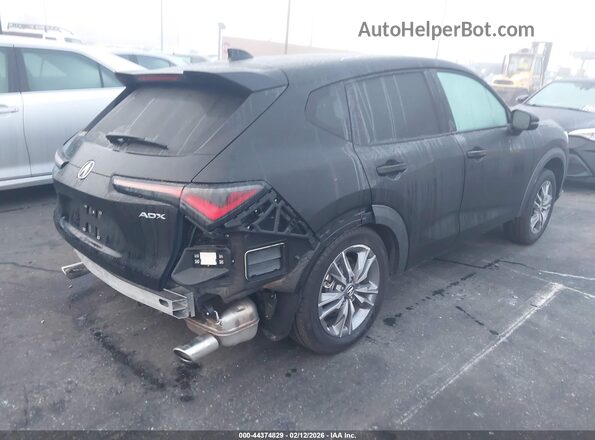 3HDSA1H31SM705382 2025 ACURA ADX Черный Задняя правая четверть