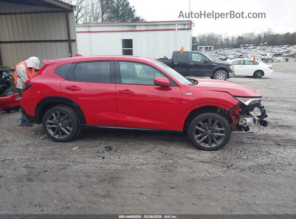 3HDSA1H50SM700532 2025 ACURA ADX Красный Вид задней части салона