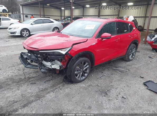 3HDSA1H50SM700532 2025 ACURA ADX Красный Передняя левая четверть