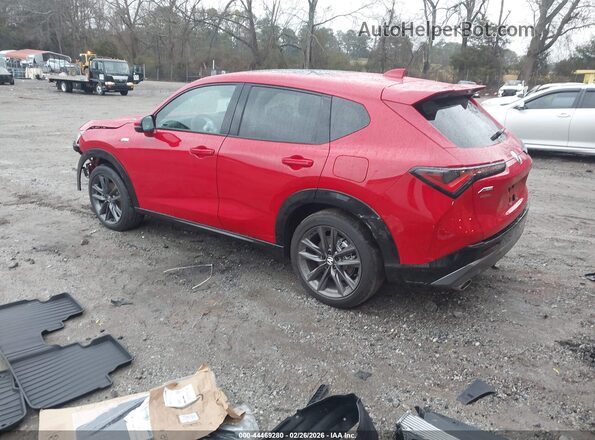 3HDSA1H50SM700532 2025 ACURA ADX Красный Задняя левая четверть