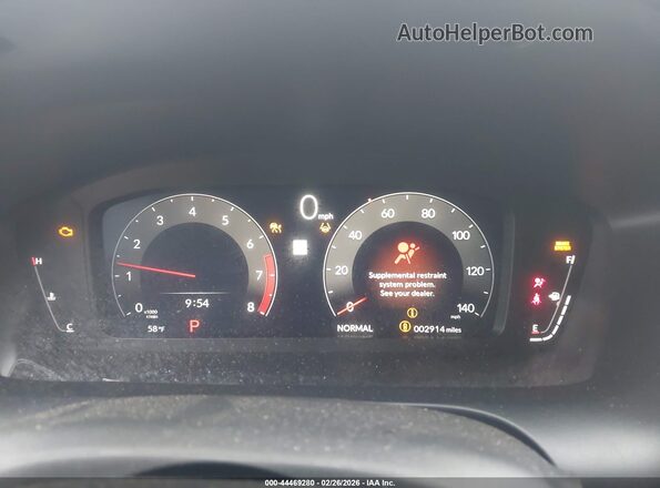 3HDSA1H50SM700532 2025 ACURA ADX Красный Вид задних сидений