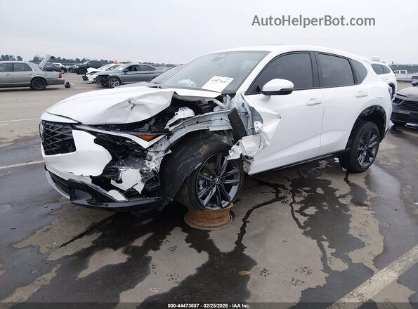 3HDSA2H56SM701397 2025 ACURA ADX White Vista tres cuartos delantera izquierda
