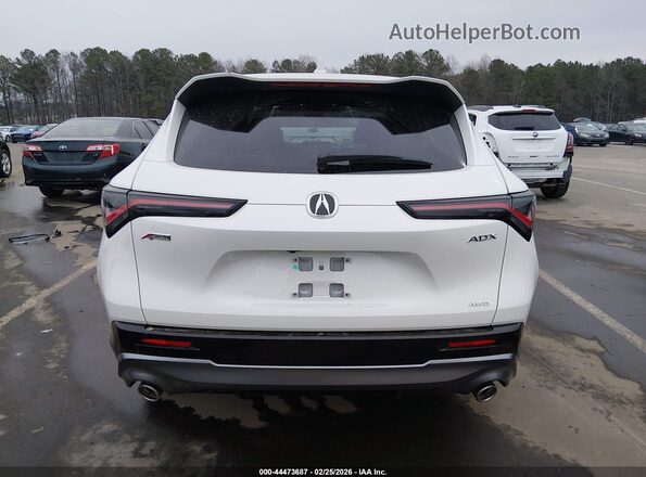 3HDSA2H56SM701397 2025 ACURA ADX White 