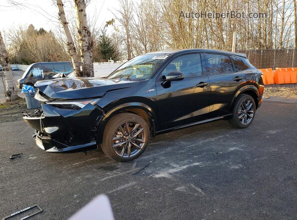 3HDSA2H5XSM707350 2025 ACURA ADX Черный Передняя левая четверть