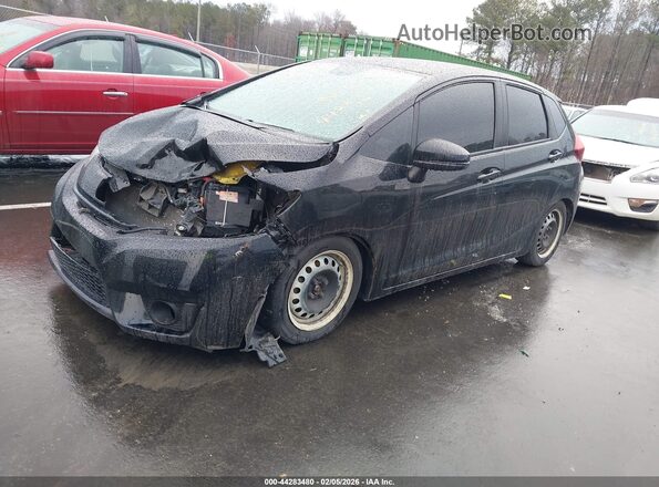 3HGGK5G56HM703006 2017 HONDA FIT Черный Передняя левая четверть