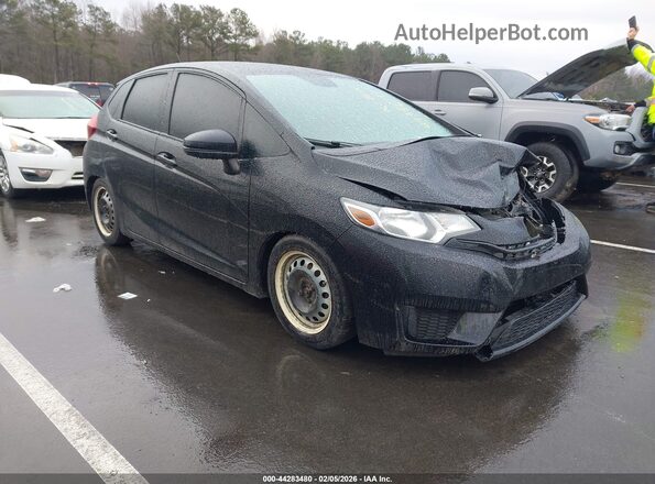 3HGGK5G56HM703006 2017 HONDA FIT Черный Передняя правая четверть